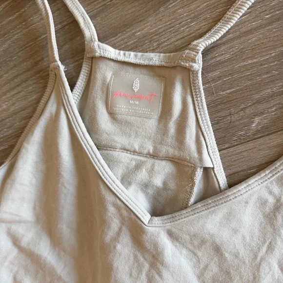 FP movement hotshot onesie oatmeal beige size Medium - Picture 3 of 7